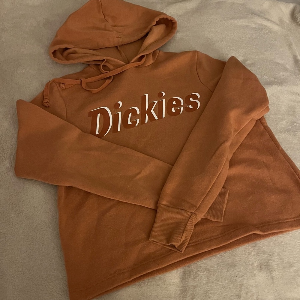 Dickies tan burnt orange hoodie